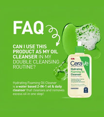 Hydrating Foaming Oil Cleanser